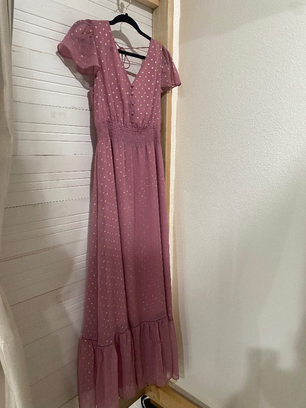 purple Vici maxi dress